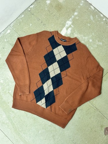 Dockers men brown argyle - men’s,
