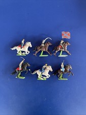 Britains Deetail American Civil War (ACW) 6 Mounted Confederate Soldiers