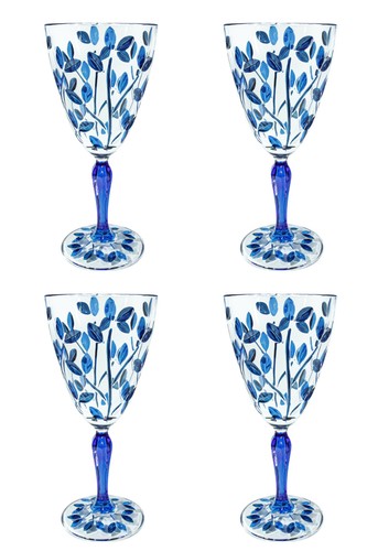 Set four murano wine - set,