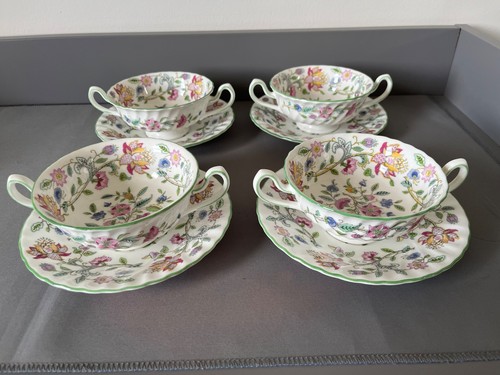 Minton haddon hall soup coupes - minton,