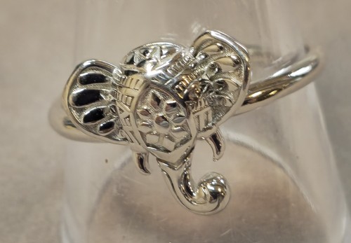 Silver 925 elephant - 925, ring