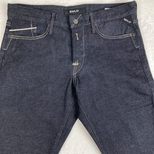 Mens Replay M983 WAITOM Jeans W33 L32 Straight Blue