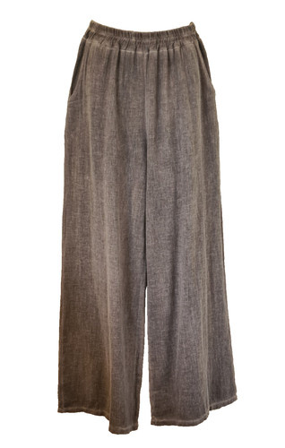 Italian washed linen - washed,