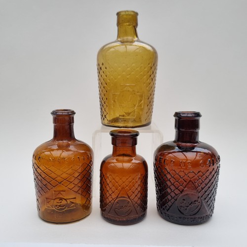 Antique amber lysol - amber,