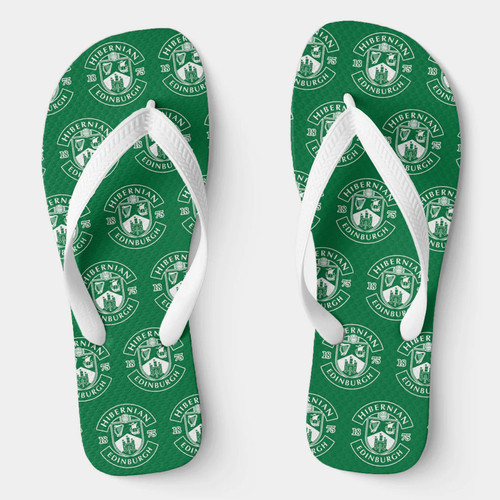 Hibernian flip flops - fc,