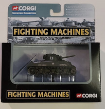 Corgi Fighting Machines Sherman Tank Diecast Detailed Model