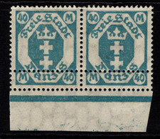 Danzig Mi# 138 Pair MnH