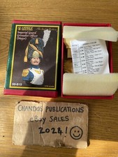 Andrea Miniatures 1/10 Resin Imperial Guard Grenadier Officer Bust - S9-B15