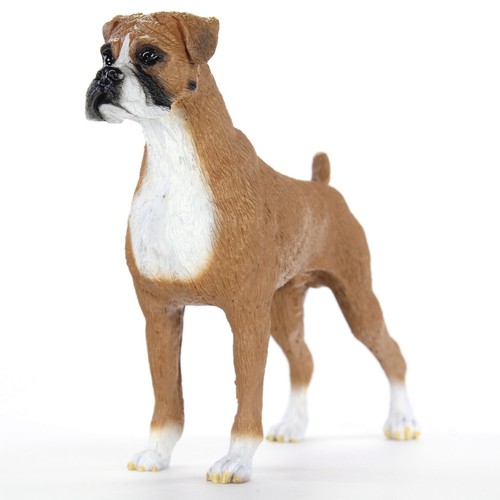 Boxer figurine hand painted - figurine,