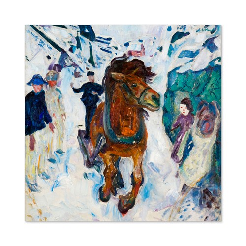 Munch galloping horse cropped - munch,