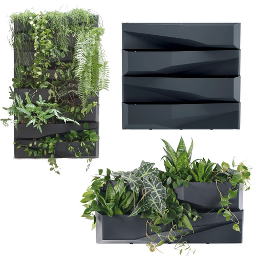 Vertical planter pot - planter,