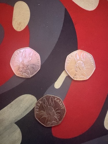 British 50p coin set - british,