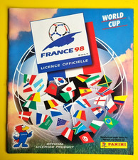 Panini 1998 World Cup France Sticker Album - Partially Completed - Free Postage