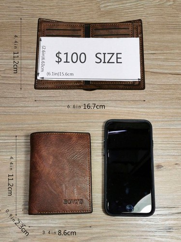 Men leather wallet small - men's,