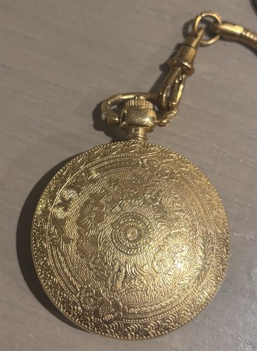 Gold plated full hunter - full, pocket