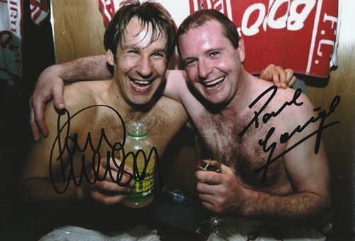 Signed paul gascoigne - signed,