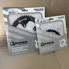 NEW! Rotor Q Ring Oval Chainring Set 52 36 T Shimano 2x11 Compatible RRP £150