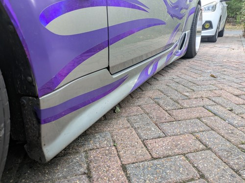 350z sideskirts pair left - sideskirts,