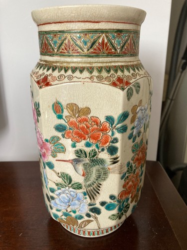 Beautiful satsuma vase - beautiful,