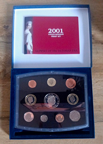 2001 proof coin collection - proof,