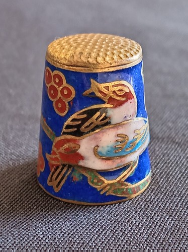 Birds branch cloisonne - on,