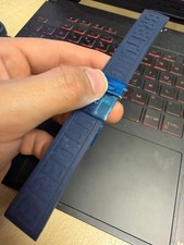 used 22mm strap blue for