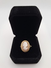 Vintage 9ct Gold Cameo