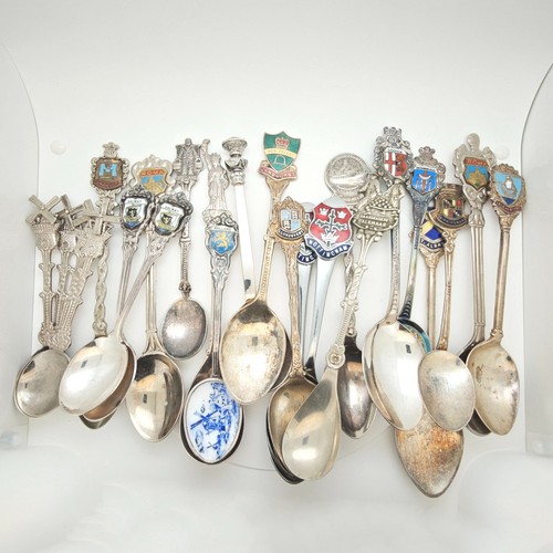 Souvenir spoons job - souvenir, lot