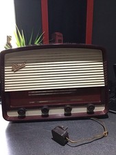 ⭐️⭐️ Vintage Marconi Radio. Red. Please Read Listing. ⭐️⭐️