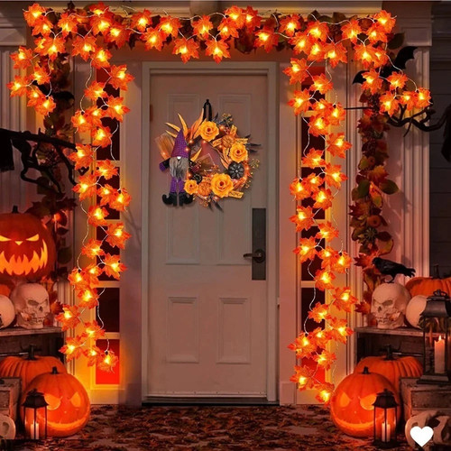 Halloween fairy lights home - halloween,