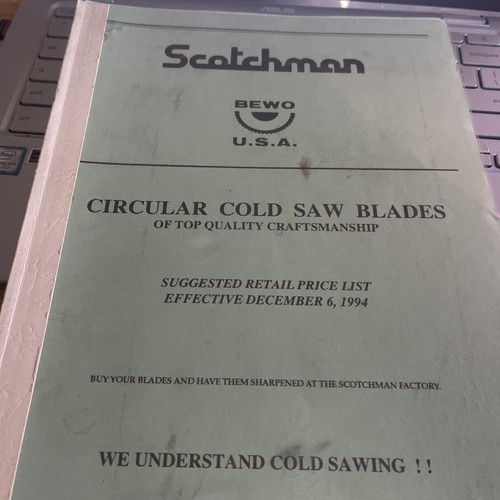 Scatchman circular cold saw - cold,