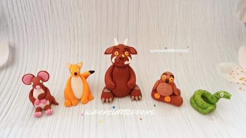 Edible handmade gruffalo - 3d, edible handmade