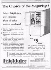 FRIGIDAIRE Refrigerator - Original 1929 ADVERTISEMENT (NOT Repro!). Free Post