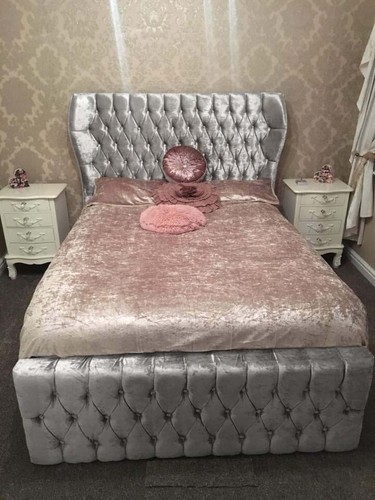 Stylish crushed velvet wing - stylish,