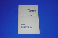 NOS BSA Instruction Handbook