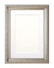 Ornate  Picture frame photo frame poster frame /bespoke Mount Gunmetal silver