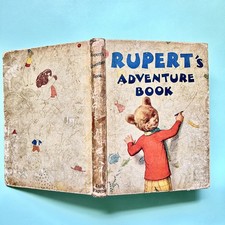 BUY NOW - LOW PRICE - Rupert Bear ?Annual Original 1940 - Good+ Condition