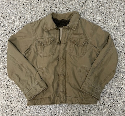 Vtg men hollister bomber - men’s,