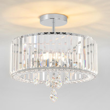 Crystal Ceiling Lights,3-Light