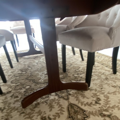 Piece oval dining table - 7-piece,