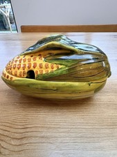 Vintage italian majolica corn - vintage,