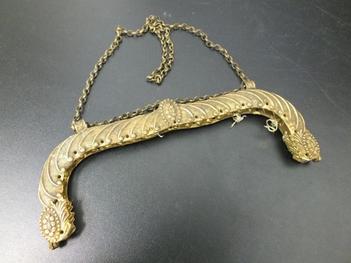 Vintage ornate gilt brass - vintage,