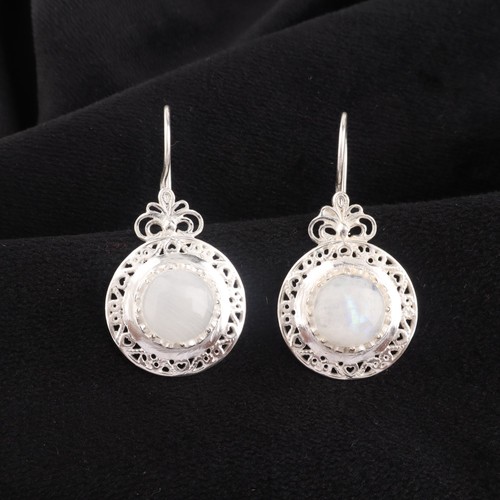 Natural rainbow moonstone - rainbow,