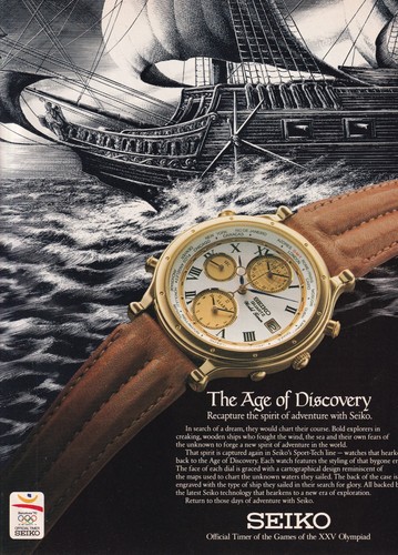 Seiko quartz world - timer, watch
