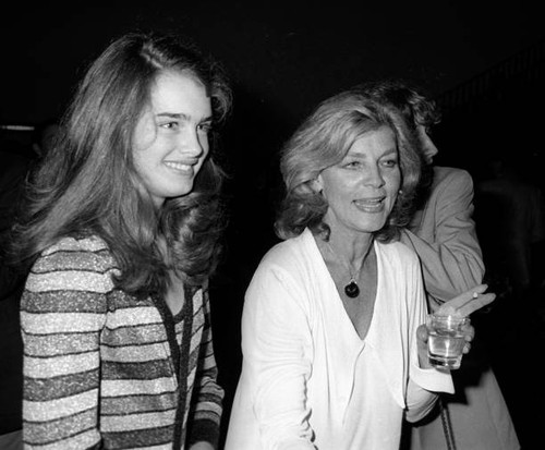Brooke shields lauren - shields, bacall