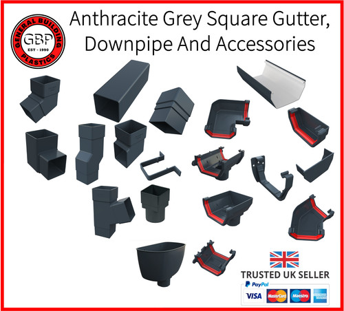 Square anthracite grey - anthracite,