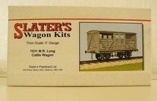 SLATERS 0 gauge CATTLE WAGON