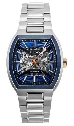 Bulova maquina blue dial - bulova,