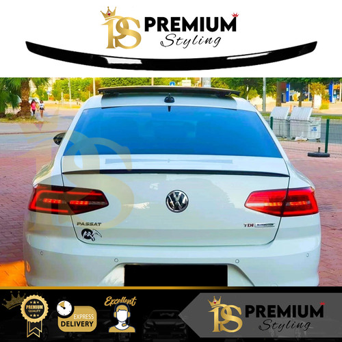 Passat rear gloss black - passat,