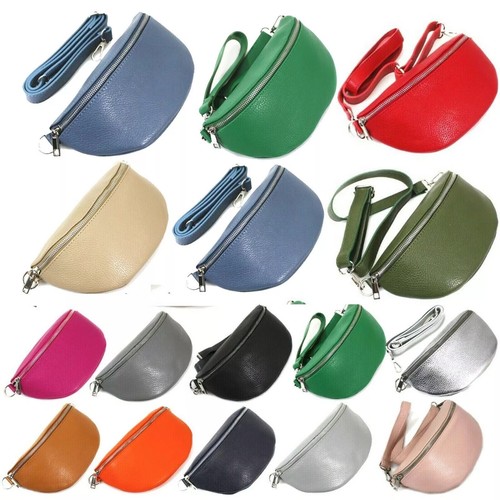 Italian real leather crossbody - italian,